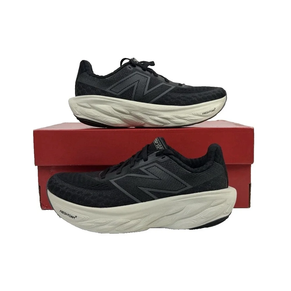 New Balance Men's Fresh Foam X 1080v14 Running Shoes Blak/Grey Size US 12 EU46.5
